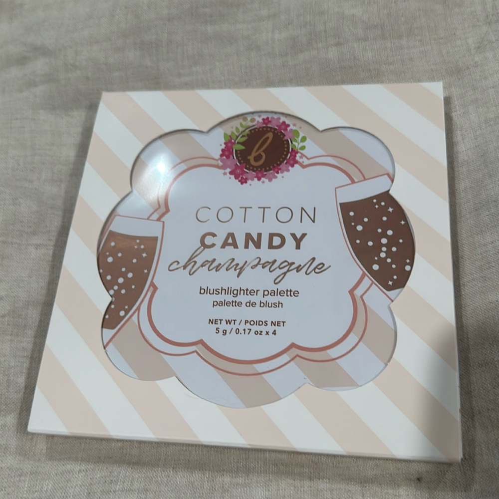 BEAUTY BAKERIE COTTON CANDY CHAMPAGNE BLUSH PALETTE $38